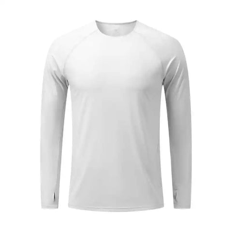 Men's Sun Shirts UPF 50+ UV Protection Long Sleeve Rash Guard Fishing Outdoor Quick Dry Lightweight