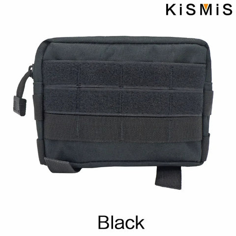 KISMIS Outdoor EDC Carry Tool Waist Bag Molle Vest Tactical Accessory Bag Medical First Aid Bag Hunting Bag Survival Equipment