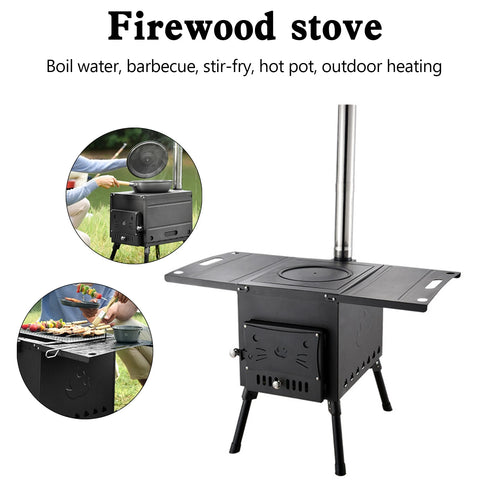 Portable Folding Camping Wood Stove
